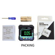 LABART Mini Digital Protractor with Magnetic Base Inclinometer Compact Angle Finder